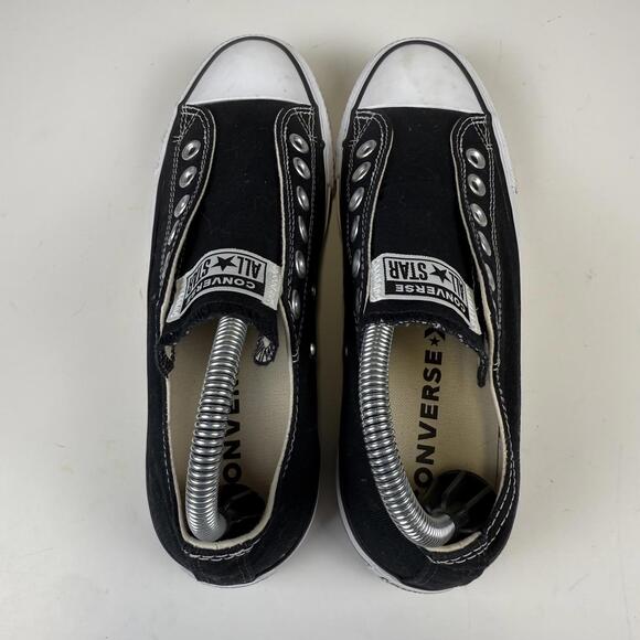 Converse Unisex Chuck Taylor AllStar Sneakers BlackWhite US M 5.5 W 7.5 - Picture 6 of 9